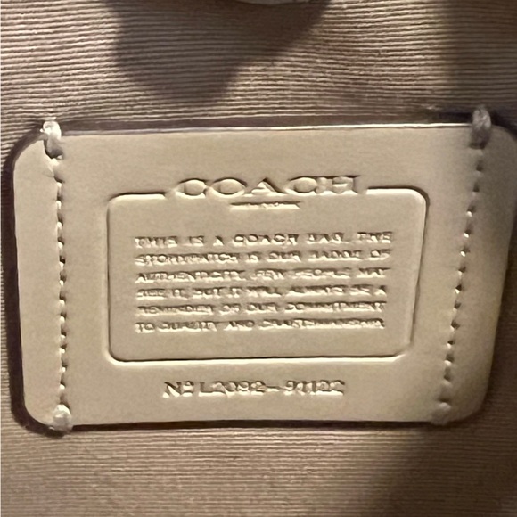 Coach Coral Leather Shoulder Bag - Picture 8 of 13